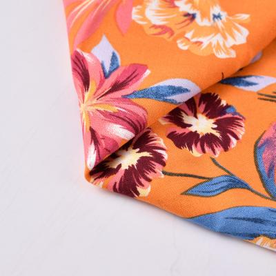 China Stain Resistant Wholesale Rayon Knitted Fabric Printed Soft Fabric Cotton Silk Fabric Suitable For Clothing And Home Furnishing for sale