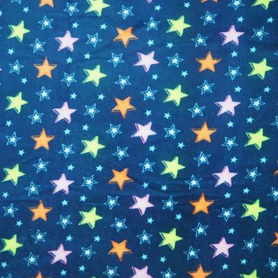 China Wholesale Abrasion-Resistant Printed 100% Polyester Soft Warp Knitted Printed Flannel Fleece Fabric for sale