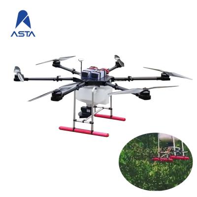 China Carbon Fiber Factory Manufacture 10KG 15KG 22kg Payload Seeds Spreader Drone For Fertilizer UAV Pesticide Helicopter for sale