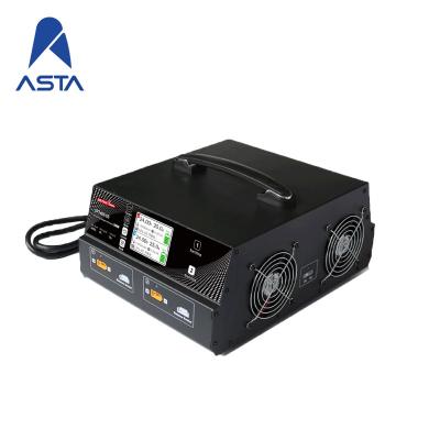 China 2400w Lipo Battery Charging 2400w Channel 6S LiHV Smart Balance Portable Four Way Battery Charger For UAV Agricultural Drone for sale
