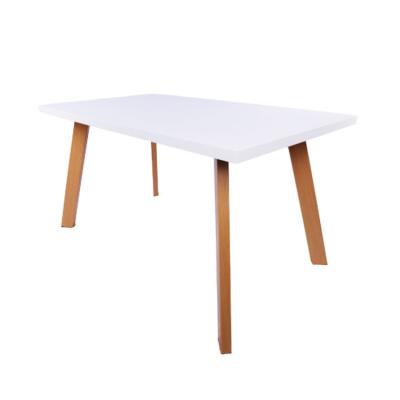 China KD Simple But Modern Design MDF Top Dining Table Or Living Room Dining Table for sale