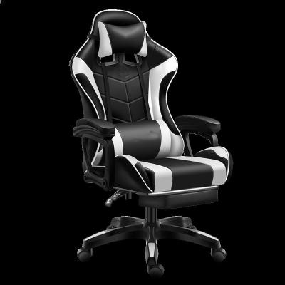 China (Height) High Swivel Adjustable Back Ergonomic PC Computer Gamer Gaming Chairs With Footrest for sale