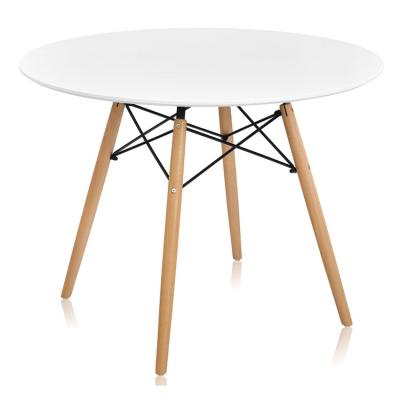 China Hot Selling Nordic Modern Comfortable Durable Elegant Small Round Coffee Side Black White Tea Table for sale