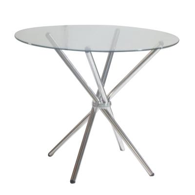 China K/D Modern Dining Tables Design Table Home Side Restaurant Glass Furniture High Quality Dining Table for sale