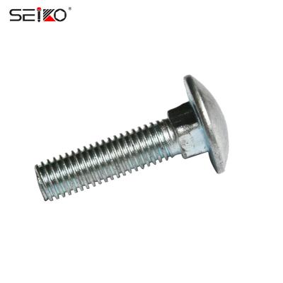 China Cheap M8X30MM DIN603 Building Construction Price Square Neck Head Carriage Bolt Round CURRENT Mushroom for sale