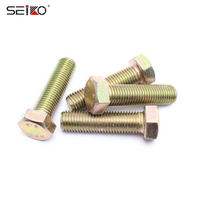 China DIN933 Building Construction Galvanized Cap Bolt Hexagon Head Hex Screws for sale