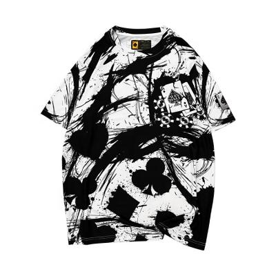 China Other High Quality Oversized Sublimation T Shirts For Men's Polyester Custom 2023 T-shirt for sale