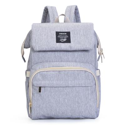 China Waterproof Portable Wholesale Nylon Bag Factory Factory Diaper Bag Woman Multifunctional Daily Backpack for sale