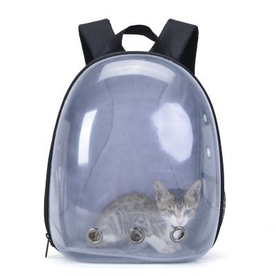 China Hot-sale Breathable Comfort Transparent Capsule Pet Backpack Carrier Bag For Small Animals for sale