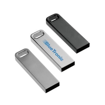 China Portable Custom Logo Metal USB Flash Drive Slim USB Flashdrive 16GB 32GB 64GB for Smart Device for sale