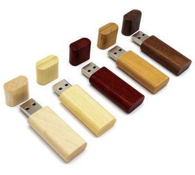 China 2020 simple promotional wooden 2GB 4GB USB 2.0 3.0 8GB USB pendrive 16GB flash memory for sale