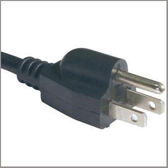 China North American UL power cord with Nema 5-15p plug for sale