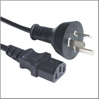 China Argentina AC power supply cord with IEC320 C13 for computer, adapter, home appliance for sale