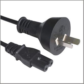 China Argentina power supply cord with C7 connector, Argentine cord set for sale