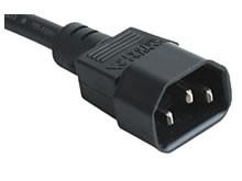 China IEC320 C14 power cords for sale