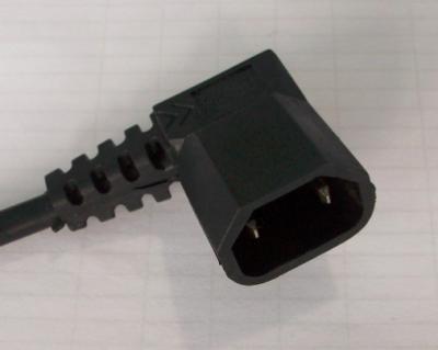 China AC power cord cables with C18 male plug for sale