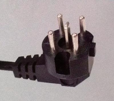 China Kema approved 5-pin plug, Holand/Netherlands power cord for sale