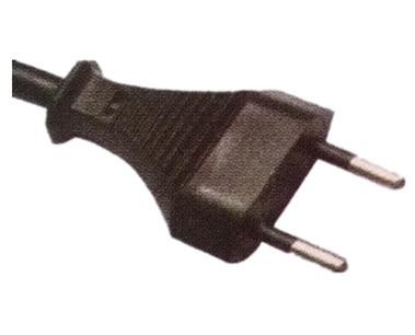 China Swiss 2-pin power supply cord plug for sale