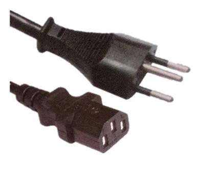 China Swiss computer power supply cord 10A 250V for sale