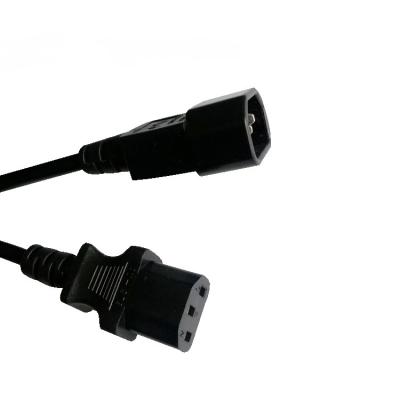 China IEC320 C13 to C14 power cable, computer power cords for sale