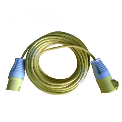 China Power cables with CEE 16A/32A industrial plug and socket for sale