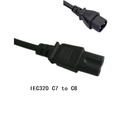 China Connecting cord IEC320 C7 to C8 for sale