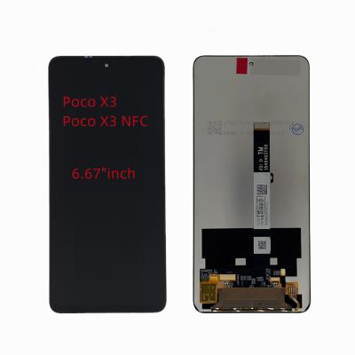 China For POCO X3 LCD Original For Xiaomi Poco X3 X3 NFC LCD Display Touch Screen Digitizer Panel Assembly For Xiaomi Pro Display Pocophone X3 for sale