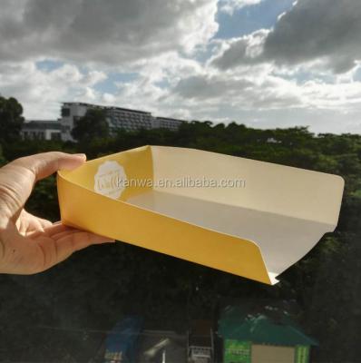 China Disposable new design waffle take out box with own logo print for sale