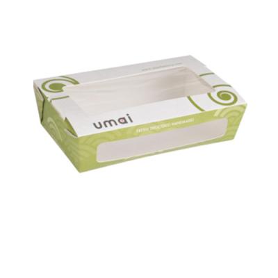 China Disposable takeaway food container, paper lunch box, salad box custom for sale