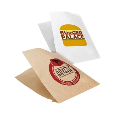 China Recyclable Custom Donut Printing Logo Single Paper Bag for sale