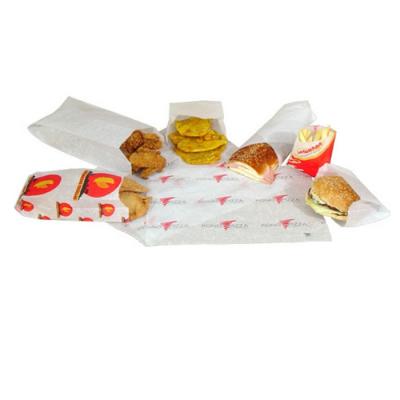 China Custom Fancy Greaseproof Paper for Hamburger Wrapping for sale