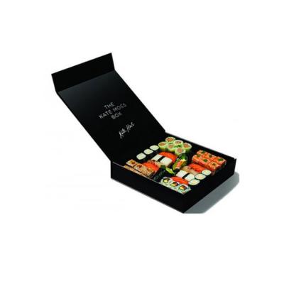 China Fancy Disposable Biodegradabel Food Cardboard Sushi Box Custom for sale