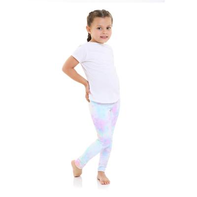 China Breathable Seamless Kids Yoga Pants Kids Gym Sports Wear Running Leggings Fitness Tights Girls Shaping Pants for sale