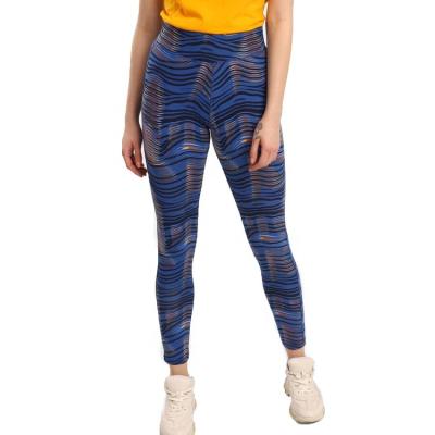 China Wholesale Custom High Waist Breathable Women Leggings Fitness Yoga Printed Seamless Pants Printed Running Gym Leggings Sportswear for sale