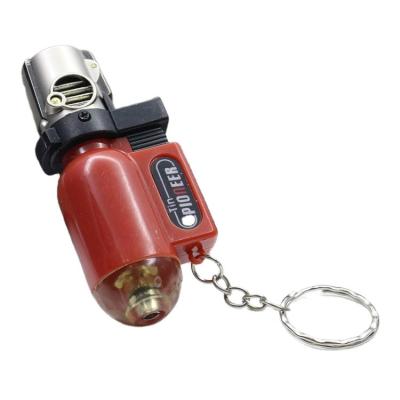 China Windproof Lighter Gas Windproof Cigarette Flame Jet Lighter Torch Single Cigarette Lighter for sale