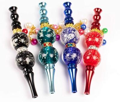 China Durable Luxury Style Glow In The Dark Cheapest Wholesale Hookah Accessories Hookah Mouthpieces Tips for sale