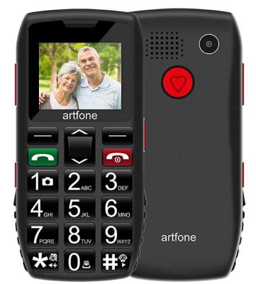 China Artfone Factory Direct Dual SIM Card Top Sales Artfone C1 Phone For The Elderly for sale