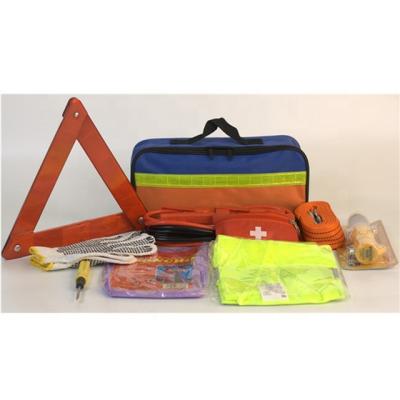 China Roadside Emergency First Aid Kit Emergency Bag Roadside Car Emergency Kit for sale