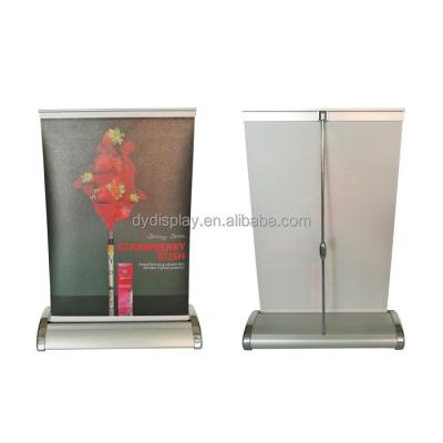 China Other Lightweight Aluminum Roll Up Mini Stand Table Top Roll Up Banner for sale