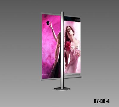 China Portable Aluminum Structure PP Movie Poster Display for sale