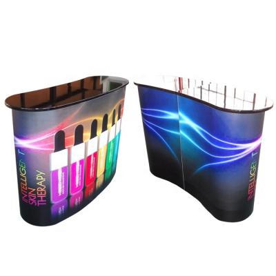 China Aluminum portable aluminum sales counter pop up promotion table for exhibition for sale