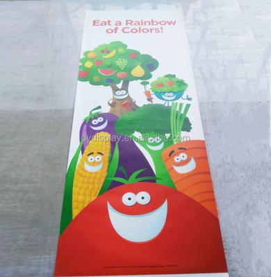 China Cheap Custom Indoor Promotion Vinyl / PP Paper Banner Printing Using Material for sale