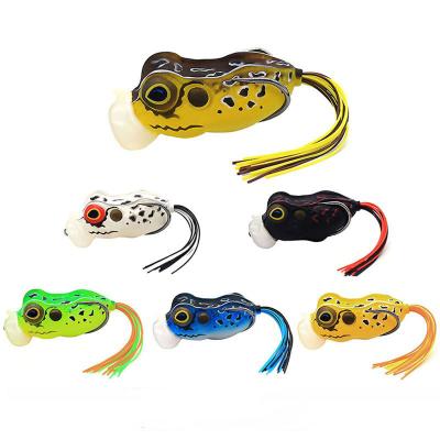 China New Torpedo Frog 10 Color 5cm12 5g Color 5cm12 5g Luya Bass Bionic Universal Groundbait For Freshwater Sea Fishing for sale