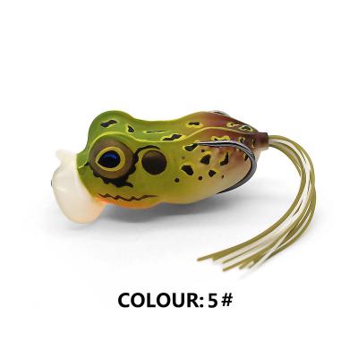 China Hot Sale Torpedo Frog 10 Color 5cm12 5g Luya Bionic Universal Bait Bait For Freshwater Sea Fishing for sale