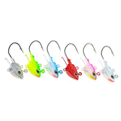 China Lead Jig Heads Durable High Quality Durable Using Various Jig Lure for sale