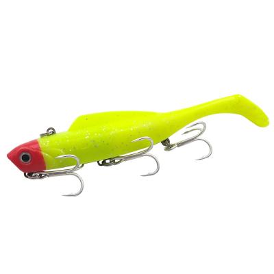 China Artificial Lead+PVC 50g 13cm Bait Fishing Tackle Soft Lure for sale