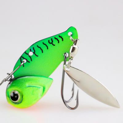 China Top lead factory direct sales VIB hard fishing lure vibrating basting spoons for sale