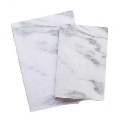 China New Daily Hardcover Book White Marble Cover Plan Program Office Sales Notebook for sale