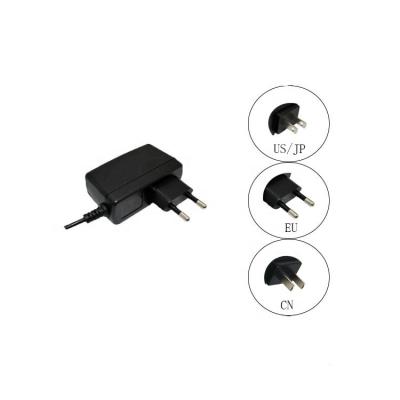 China Electronic Products Universal AC 100-240V Adapter to DC 5V 2A 5v 1A 9V Power Supply with DC Jack Connector 5.5mm x2.1mm for TV Box Security Camera for sale