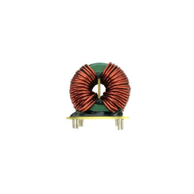 China Home Appliance Vertical Toroid Inductor Single Layer Wire Wind Inductor 100uH 20A Magnetic Inductor Coil for sale